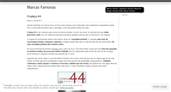 Desktop Screenshot of marcasfamosas.wordpress.com