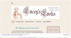 Desktop Screenshot of laceyslooks.wordpress.com
