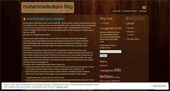 Desktop Screenshot of muhammadsuteja.wordpress.com