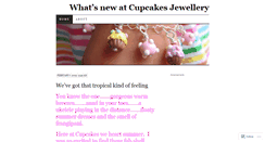 Desktop Screenshot of cupcakesjewellery.wordpress.com