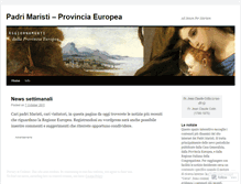 Tablet Screenshot of padrimaristieuropa.wordpress.com