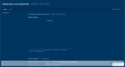 Desktop Screenshot of hayalseslim.wordpress.com