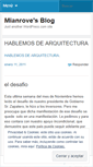 Mobile Screenshot of mianrove.wordpress.com