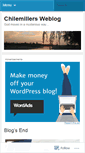 Mobile Screenshot of chilemillers.wordpress.com