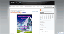 Desktop Screenshot of bc429sec4231.wordpress.com