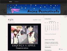 Tablet Screenshot of animedesmotivado.wordpress.com
