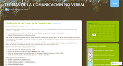 Desktop Screenshot of comunicacionoverbal.wordpress.com