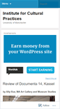 Mobile Screenshot of culturalpractice.wordpress.com