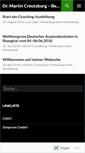 Mobile Screenshot of creutzburg.wordpress.com