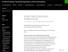 Tablet Screenshot of creutzburg.wordpress.com