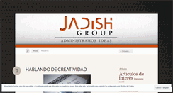 Desktop Screenshot of jadishmedia.wordpress.com