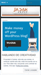 Mobile Screenshot of jadishmedia.wordpress.com