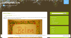 Desktop Screenshot of elainemwilson.wordpress.com