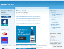 Tablet Screenshot of microcup2010.wordpress.com