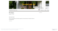 Desktop Screenshot of houseon20.wordpress.com