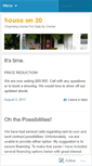 Mobile Screenshot of houseon20.wordpress.com