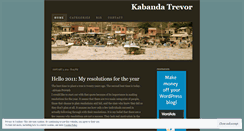 Desktop Screenshot of kabandatrevor.wordpress.com