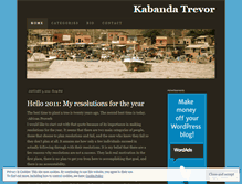 Tablet Screenshot of kabandatrevor.wordpress.com