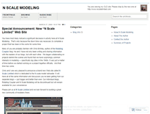 Tablet Screenshot of nscale.wordpress.com