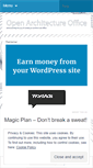 Mobile Screenshot of openarchitectureoffice.wordpress.com