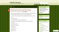 Desktop Screenshot of ceftali.wordpress.com