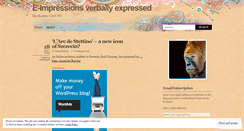 Desktop Screenshot of eimpression.wordpress.com