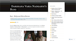 Desktop Screenshot of darshanavnadkarni.wordpress.com