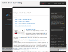 Tablet Screenshot of isrockdead.wordpress.com