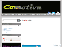 Tablet Screenshot of commotiva.wordpress.com