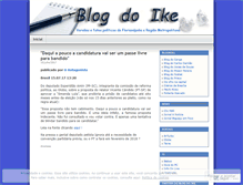 Tablet Screenshot of blogdoike.wordpress.com