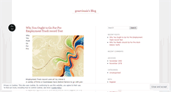 Desktop Screenshot of genevimais.wordpress.com