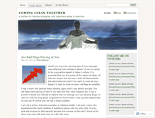 Tablet Screenshot of comingcleantogether.wordpress.com