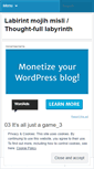 Mobile Screenshot of labirintmojihmisli.wordpress.com