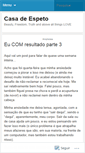 Mobile Screenshot of casadeespeto.wordpress.com