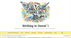 Desktop Screenshot of maternitycarechoiceshawaii.wordpress.com