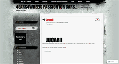 Desktop Screenshot of 4cars4wheels.wordpress.com