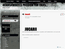Tablet Screenshot of 4cars4wheels.wordpress.com