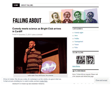 Tablet Screenshot of fallingabout.wordpress.com