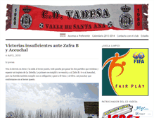 Tablet Screenshot of cdvadesa.wordpress.com
