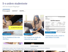 Tablet Screenshot of emilstudentulminune.wordpress.com
