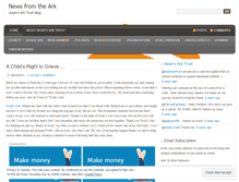 Tablet Screenshot of noahsarktrust.wordpress.com