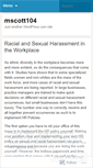 Mobile Screenshot of mscott104.wordpress.com
