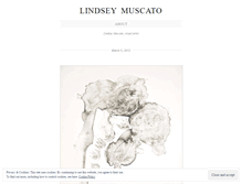 Tablet Screenshot of lindseymuscato.wordpress.com