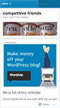 Mobile Screenshot of competitivefriends.wordpress.com