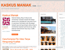 Tablet Screenshot of kaskusmaniak.wordpress.com