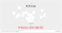 Desktop Screenshot of mcspicecool.wordpress.com