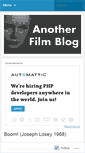 Mobile Screenshot of anotherfilmblog.wordpress.com