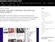 Tablet Screenshot of danielioniancu.wordpress.com