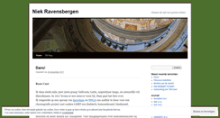 Desktop Screenshot of niekbravensbergen.wordpress.com