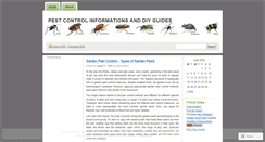 Desktop Screenshot of exterminators.wordpress.com